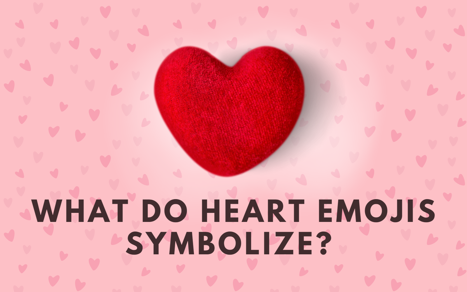 emoji heart color meaning
