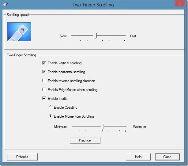 Cómo habilitar el desplazamiento con dos dedos en Windows 10-5