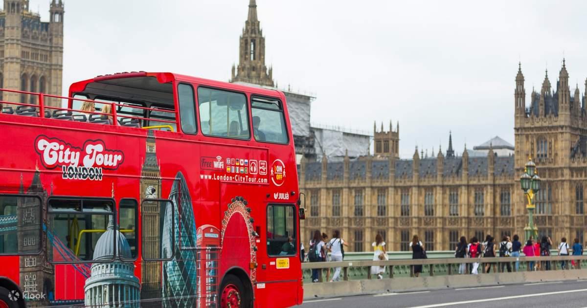 Up to 20% Off | London Hop On Hop Off City Tour Bus Ticket - Klook Singapore