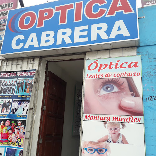 Optica Cabrera - Comas