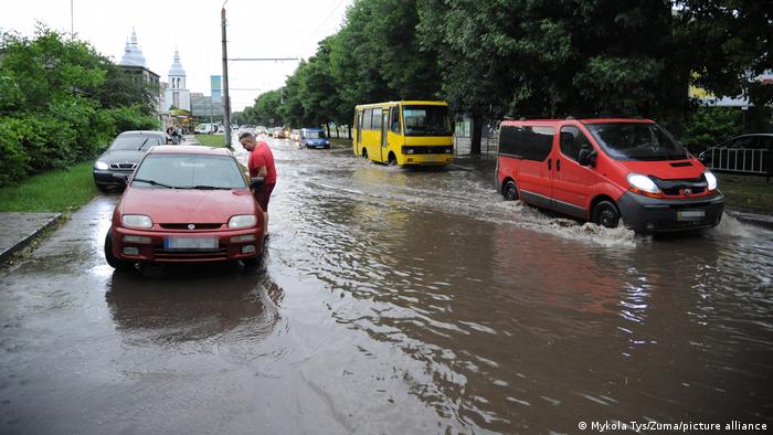 Львів після зливи