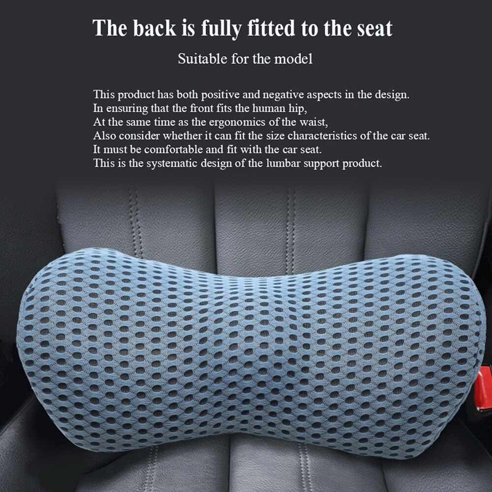 Lumbar Support Wedge Memory Pillow Bed Cushion for Sleep ...