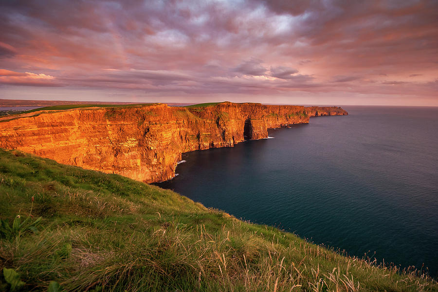 Image result for cliffs of moher sunset