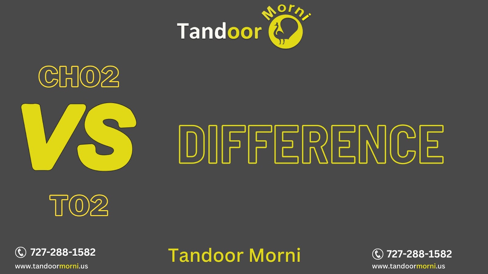 Difference between a CH02 and a T02 tandoor