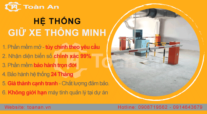 hệ thống giữ xe thông minh TaParking