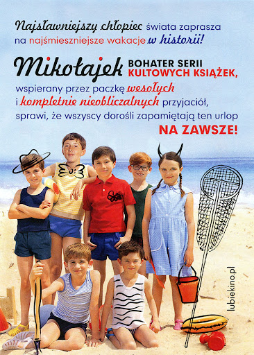 Tył ulotki filmu 'Wakacje Mikołajka'