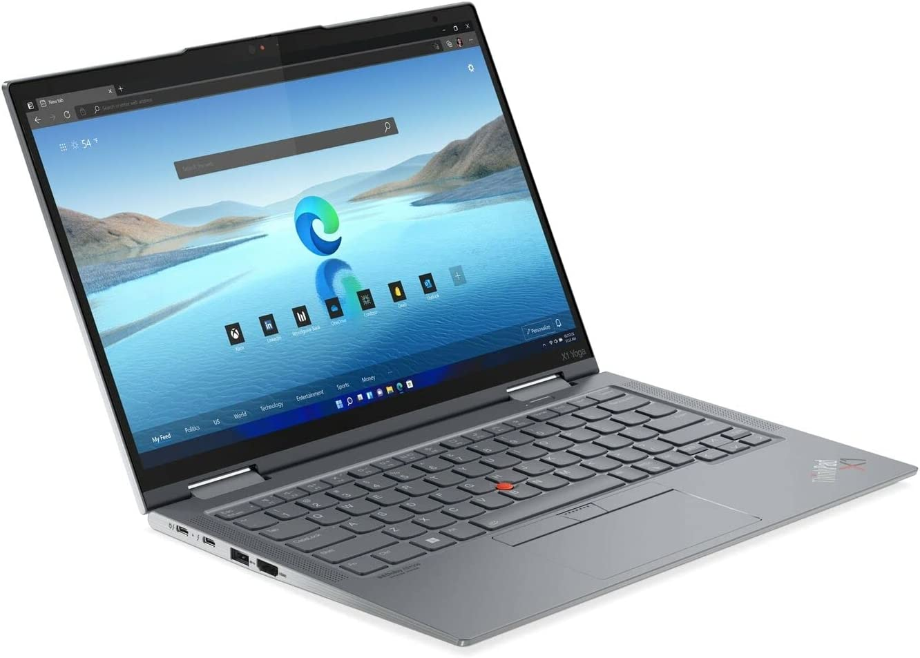 This image shows the Lenovo ThinkPad X1 Yoga Gen 7.