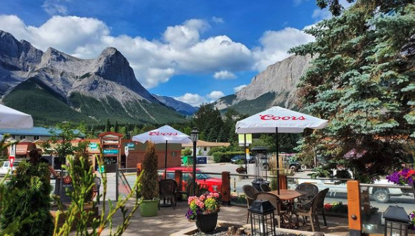The Wood Patio Canmore