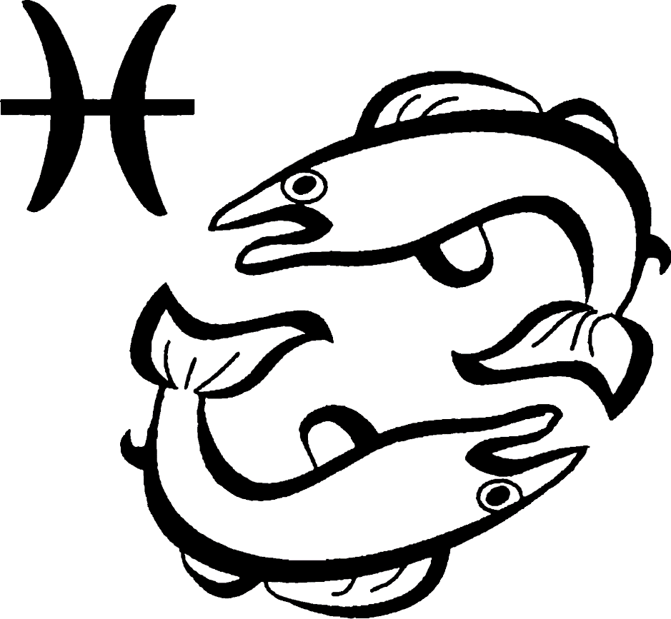 Как выглядит значок рыбы Pin on One Fish, Two Fish = A Pisces!