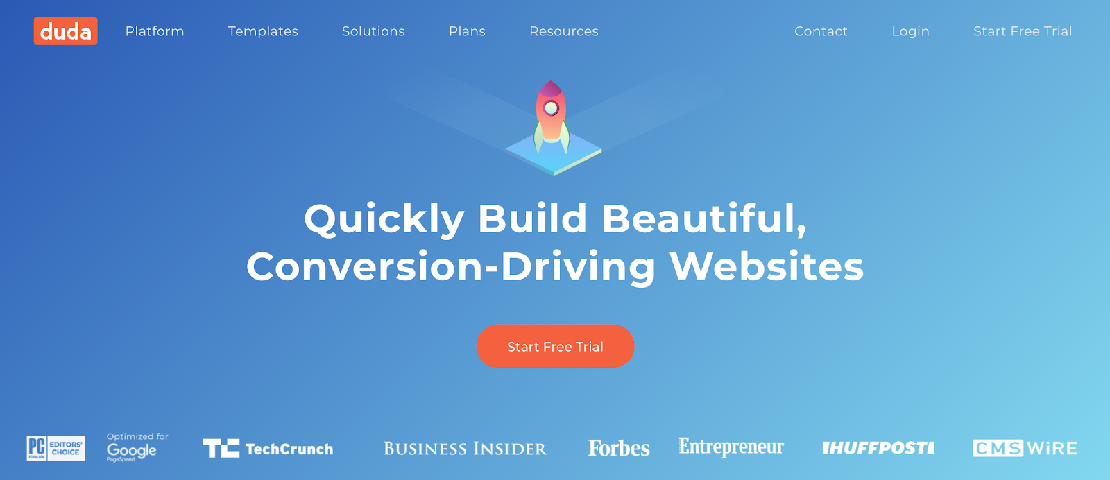 Duda, another powerful alternative to Squarespace