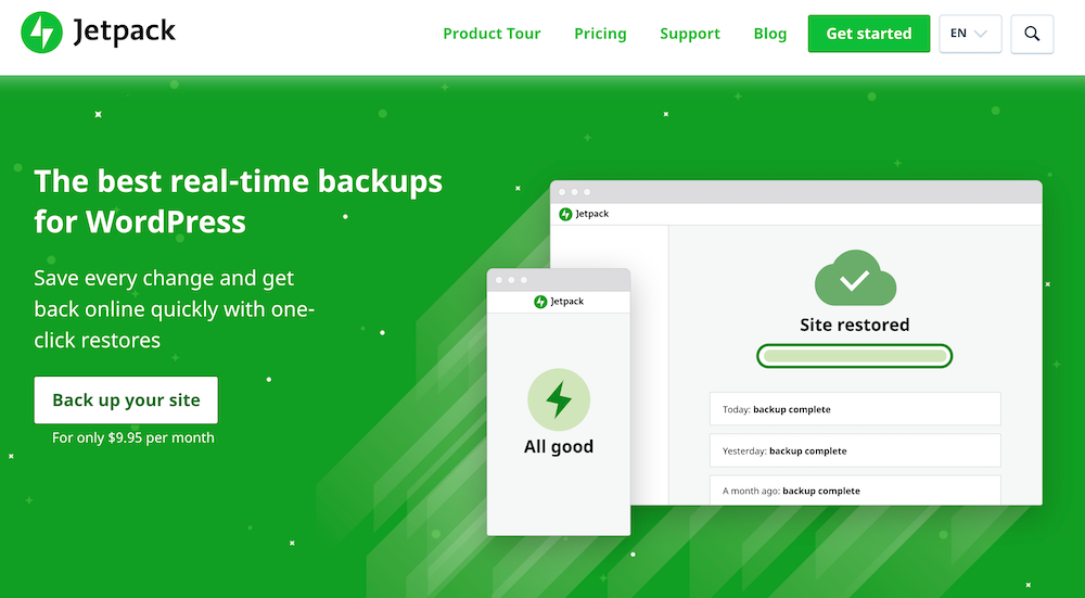 Backup do Jetpack
