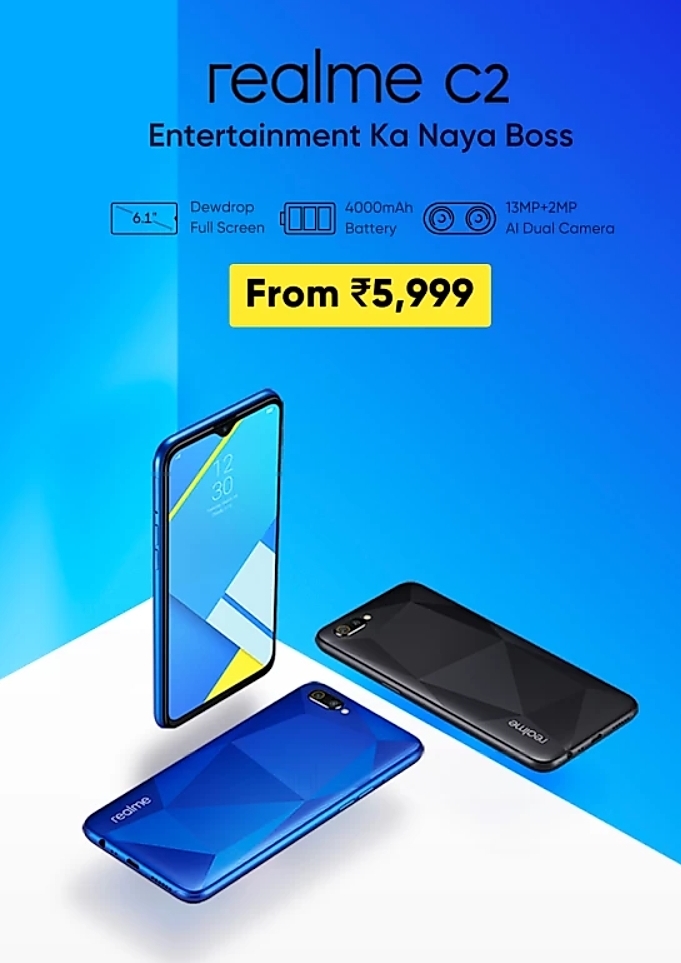 realme c2 specification and price 