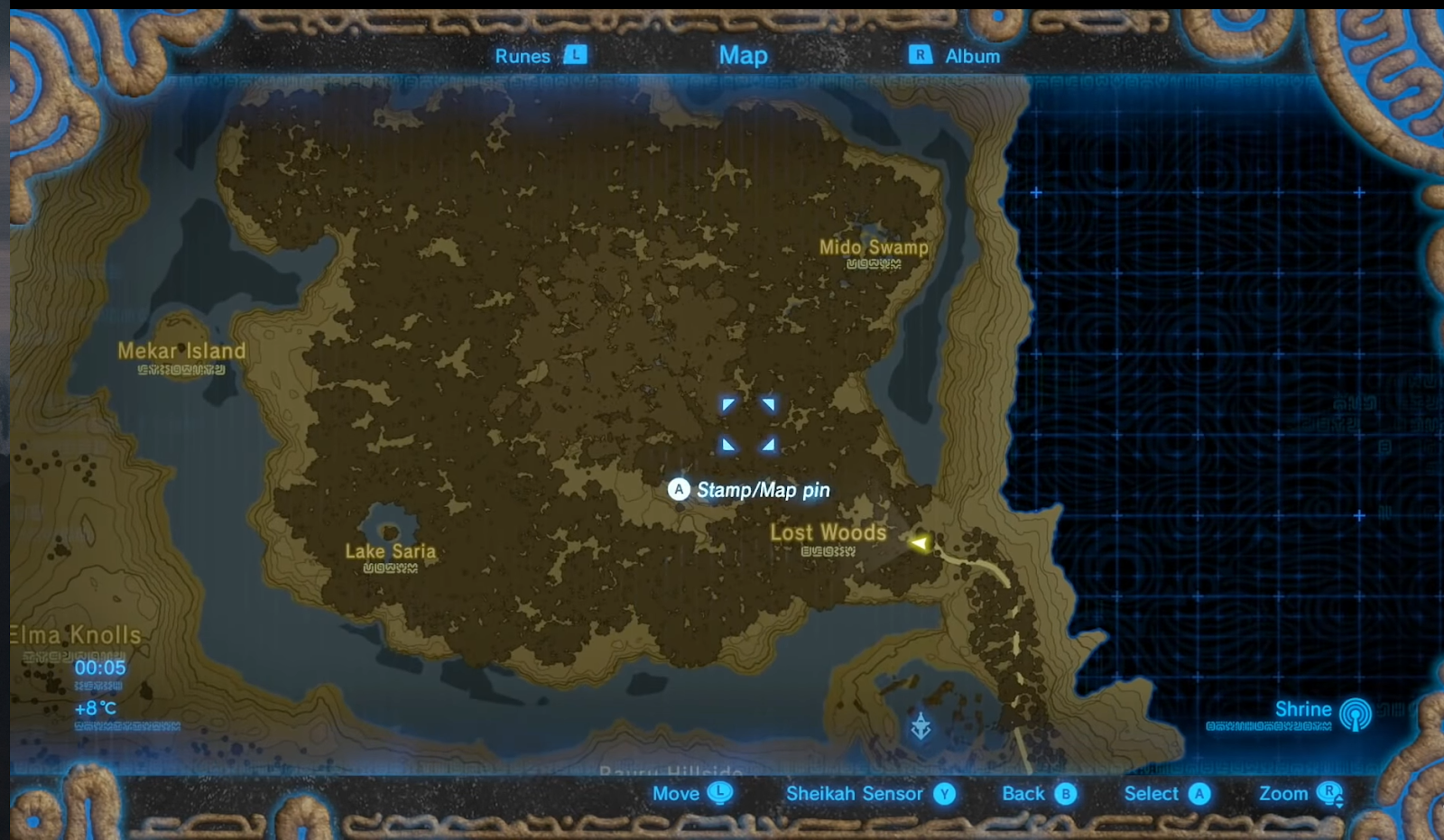 Breath of the Wild Master Sword location