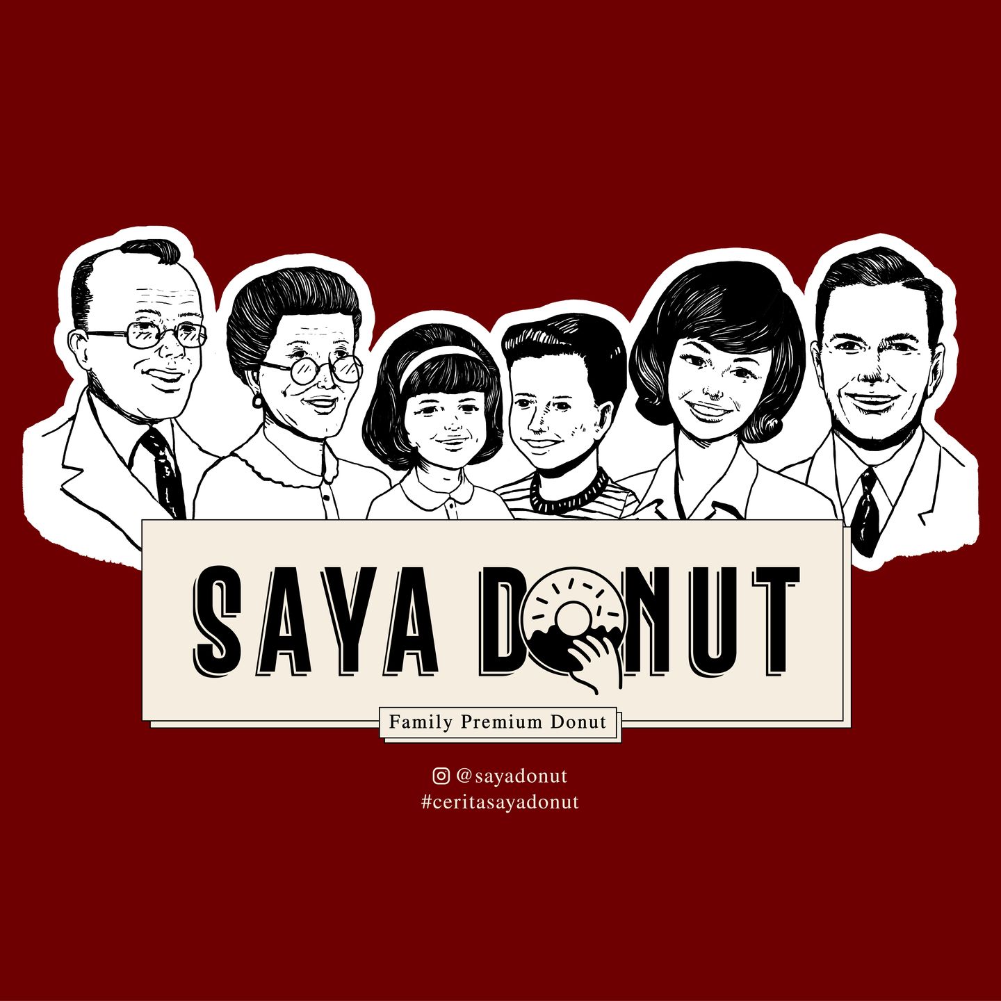 Ada banyak inspirasi yang bisa dipetik dari kisah sukses Saya Donut, Surabaya.