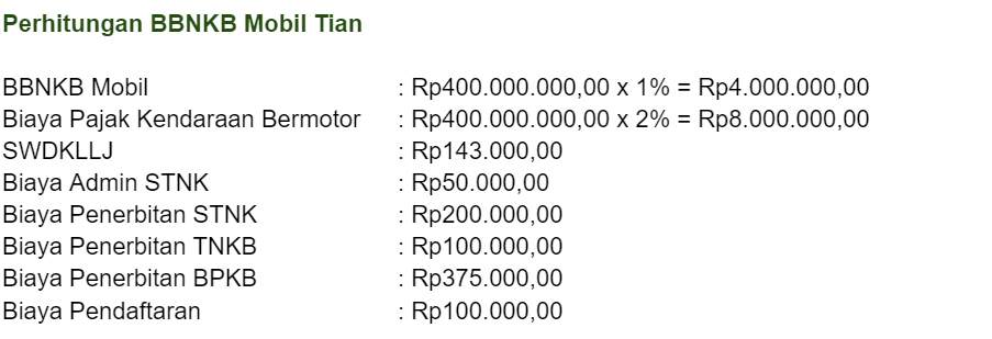 bbnkb adalah, bbnkb mobil