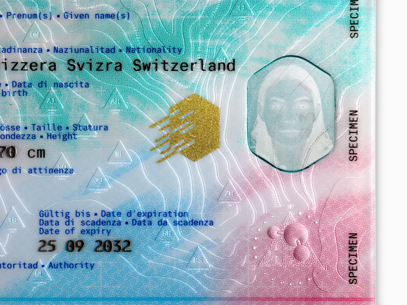 The New Swiss Passport By RETINAA