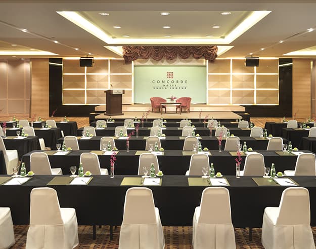 Concorde Hotel's elegant conference hall. Event space Shah Alam - Ask Venue