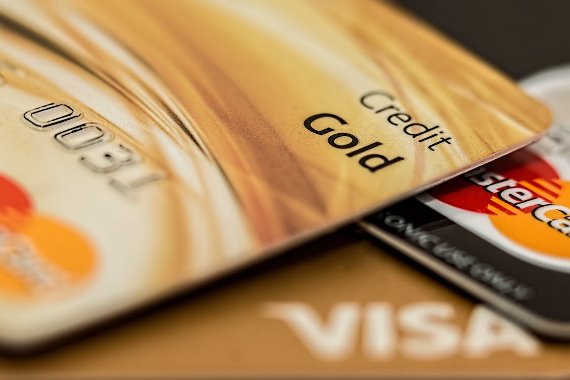 Free Close-up Photo of Credit Cards Stock Photo