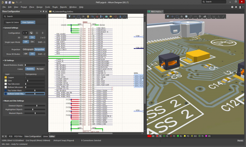 Altium Designer high speed layout and routing