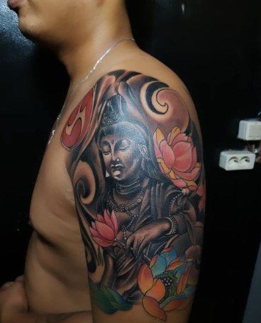 Smooth Buddha Tattoo