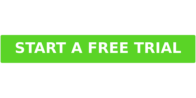free trial button, call to action, free trial