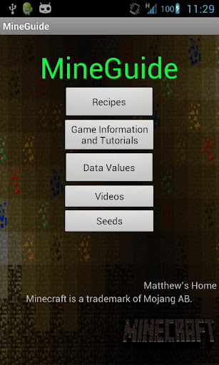 Download MineGuide - Minecraft guide apk