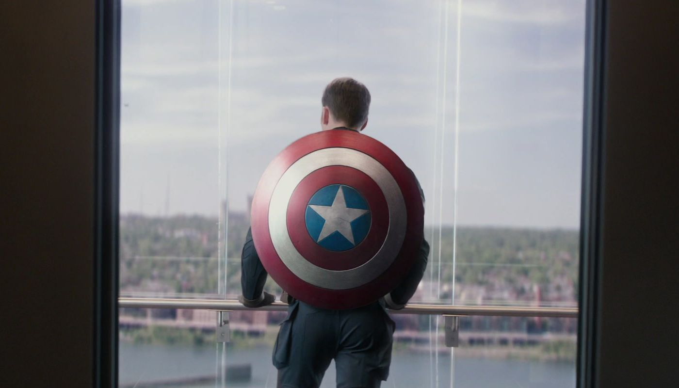 Captain America Shield In The Falcon And The Winter Soldier.