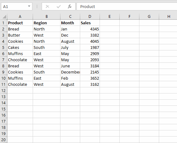 Add pivot tables using Excel Quick Analysis