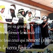 Chant : "Un arbre va grandir" pour parler du Royaume de Dieu - KT42 portail pour le caté