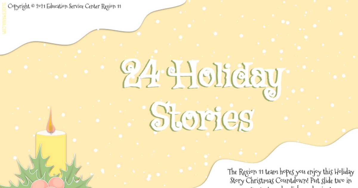 Holiday Story Countdown