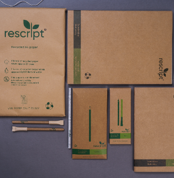 Rescript's Recycled Paper Stationery 