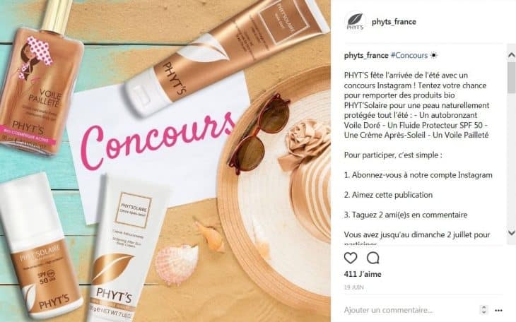 concours instagram