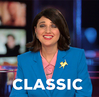 woman saying "classic"