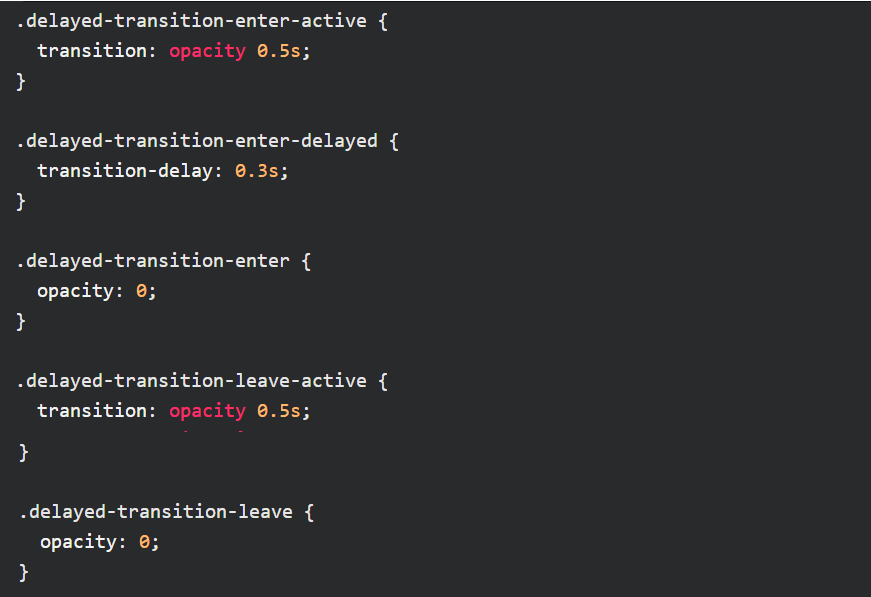 Vue Transition Delay 2