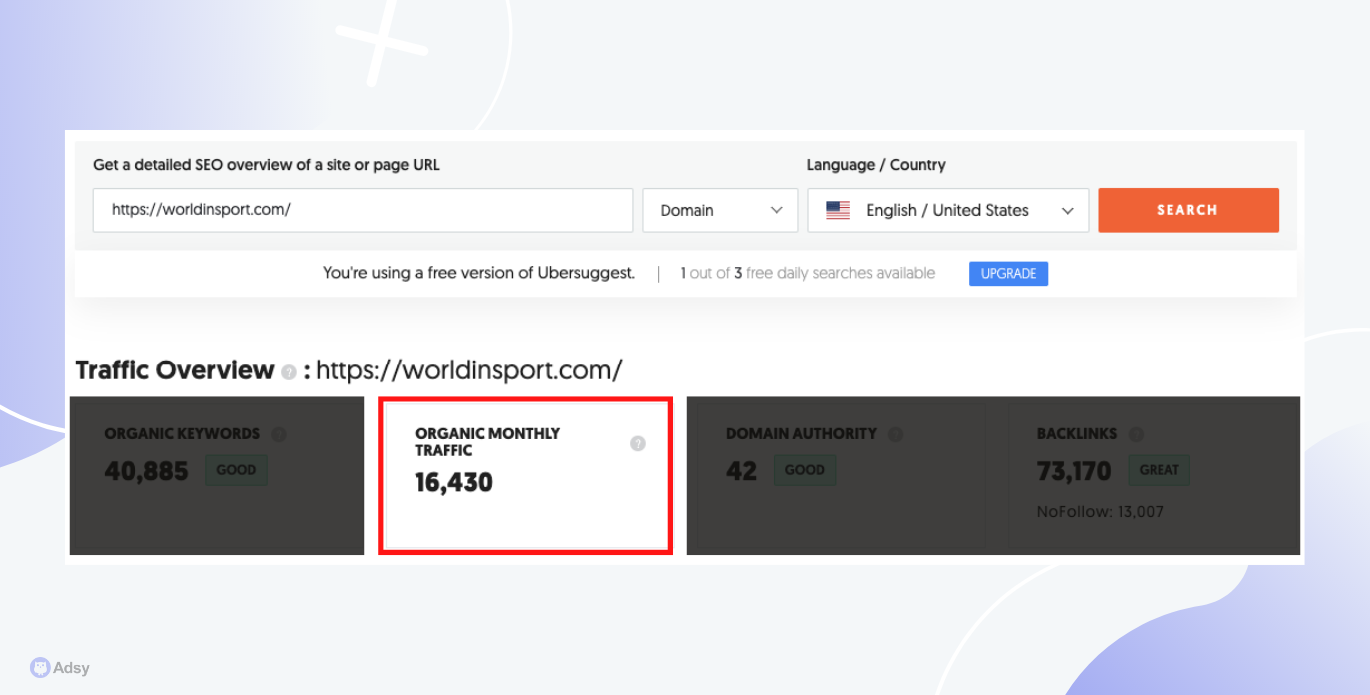 monthly traffic for guest posting