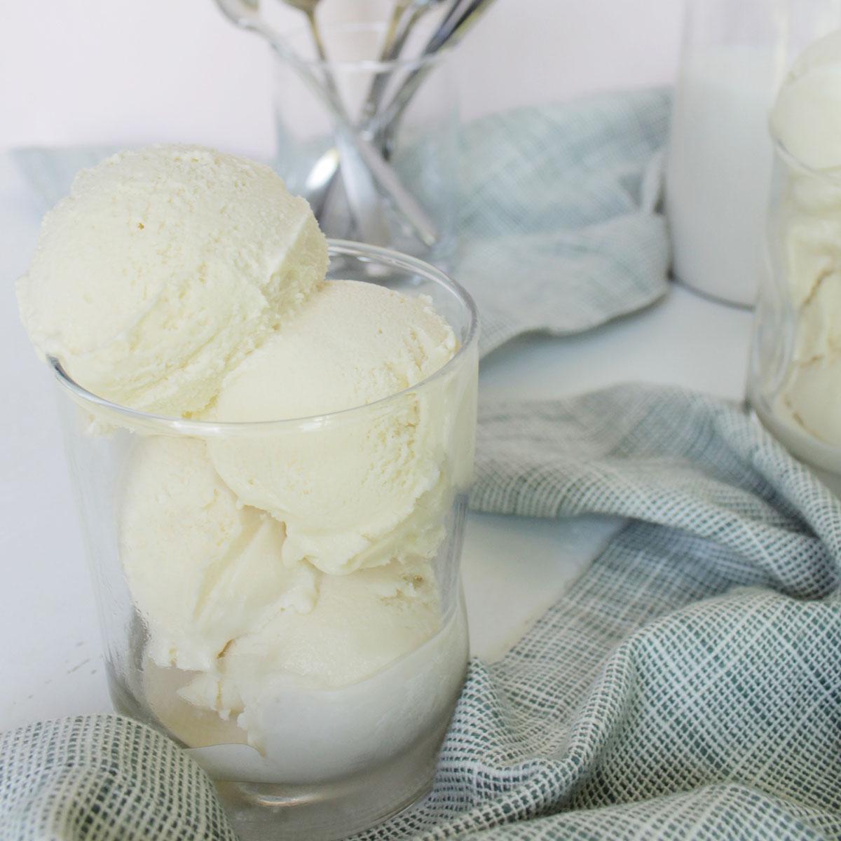 Classic Vanilla Custard Ice Cream Base (Perfect for Every Use) - Homebody  Eats
