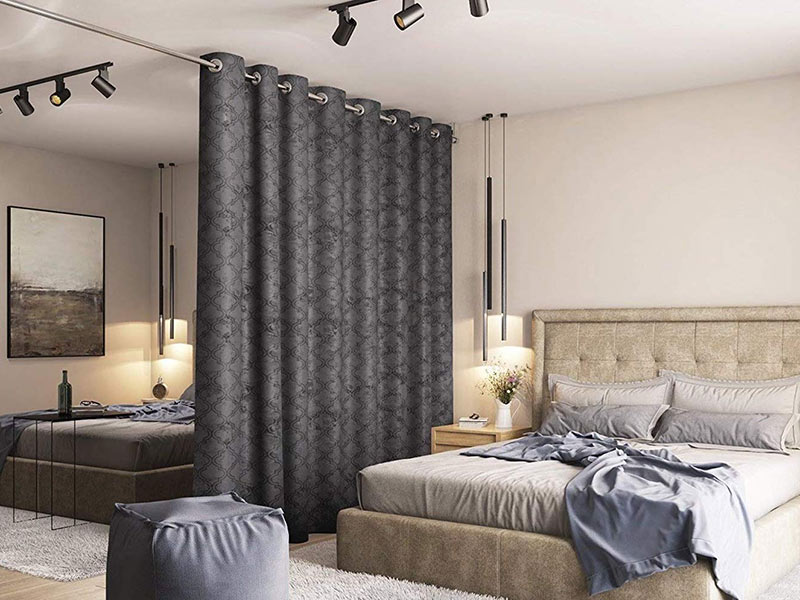 تصویر جداسازی اتاق خواب با پارتیشن