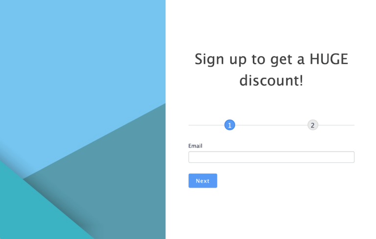 Landing Page form