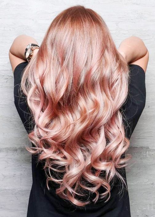 Trend Alert: Rose Gold Hair - Hair Plus