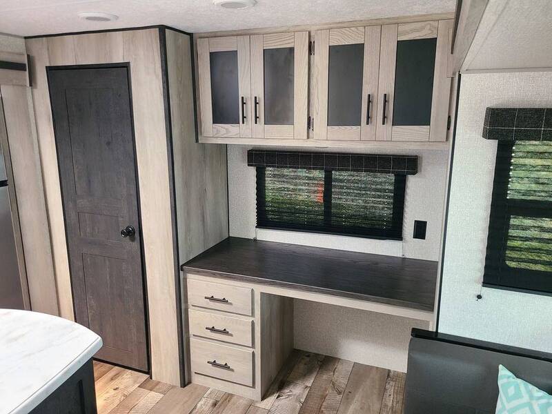 Best Travel Trailers with Office Space KZ Connect 292RDK Interior