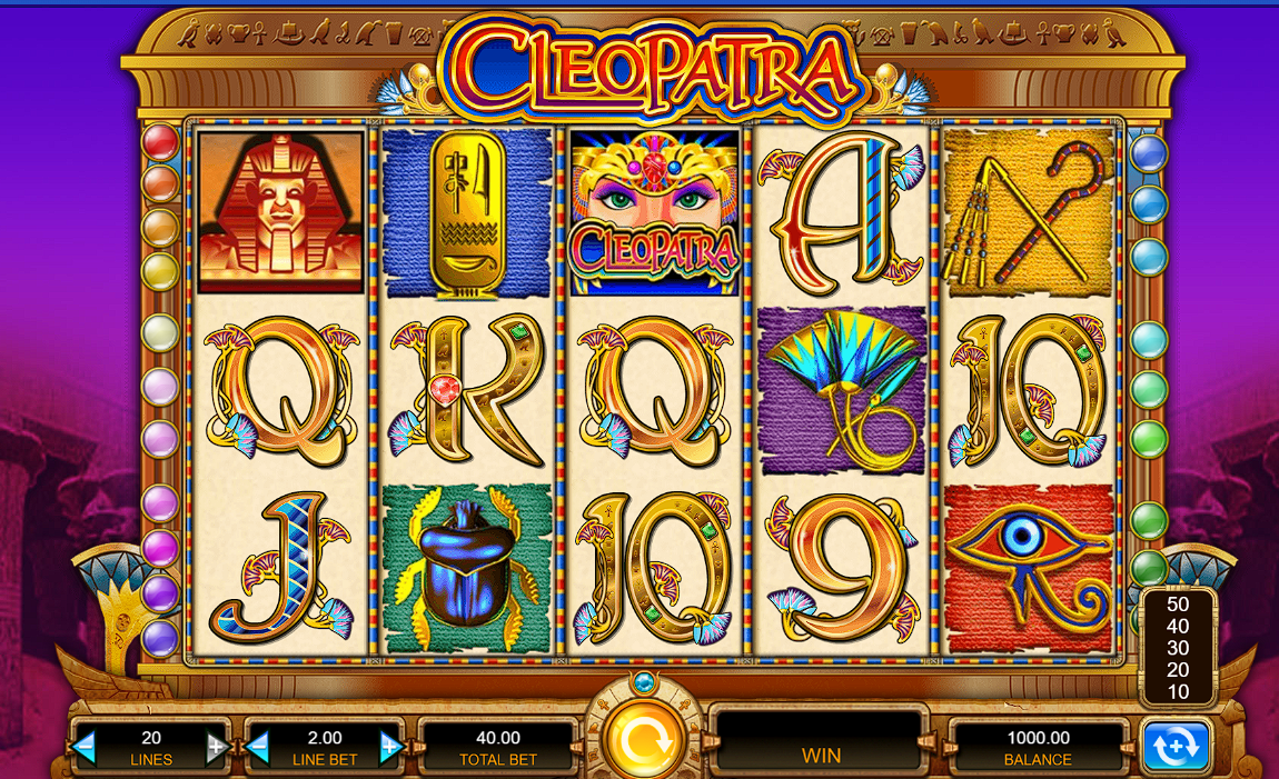 Cleopatra Jackpot a maximální výhra