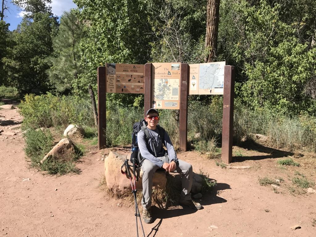 through hiking the colorado trail durango finish