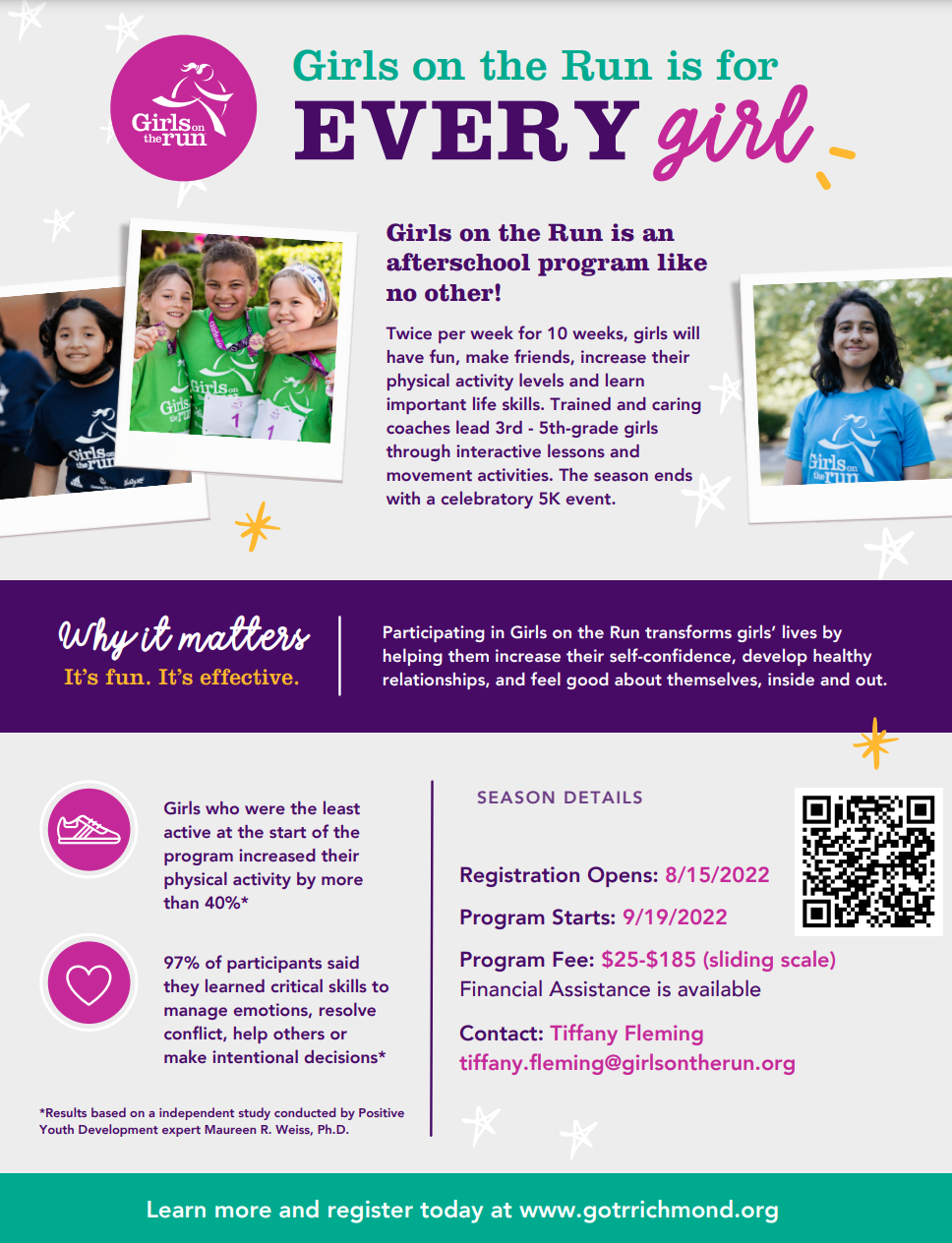 Girls On The Run Registration