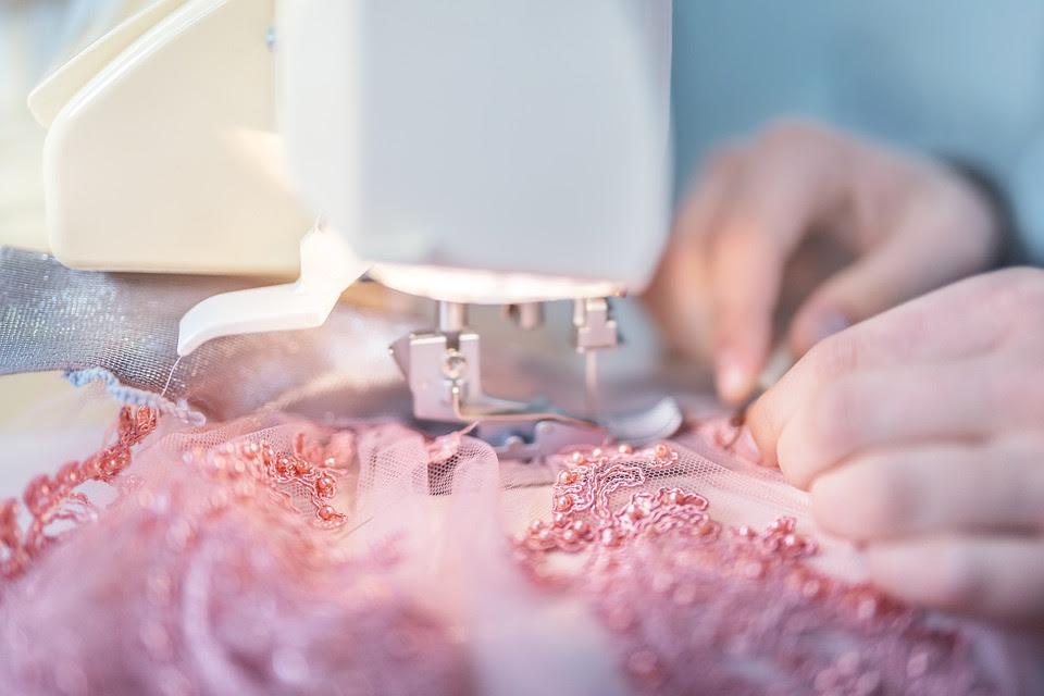 Sew, Hobby, Work, Craft, Pearl Fabric, Pearls, Glitter