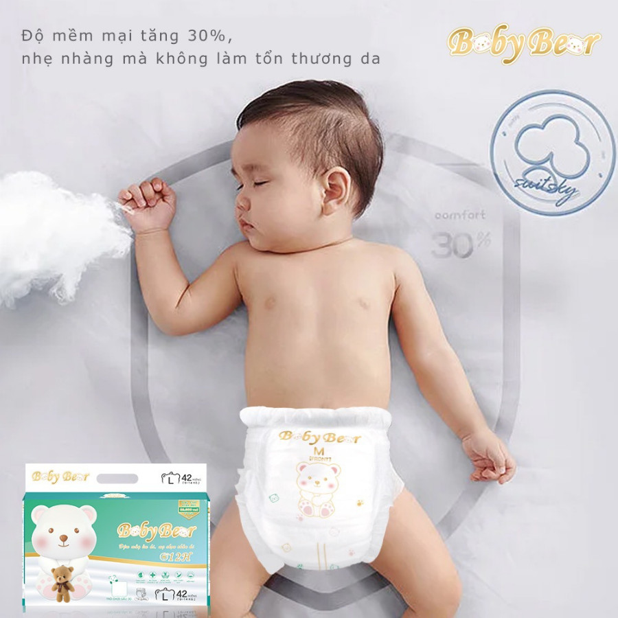 Review bỉm  Boby Bear đệm mây có tốt không