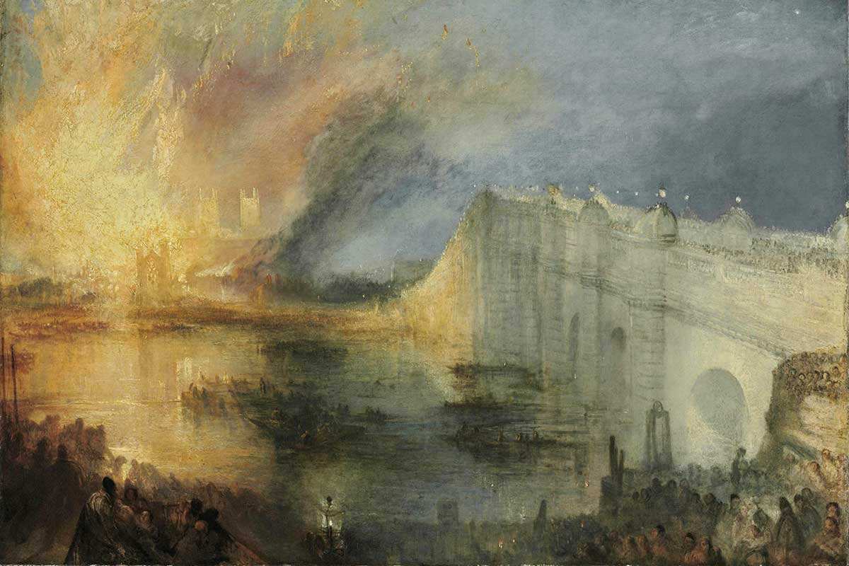 jmw turner burning houses lords commons romantic painting