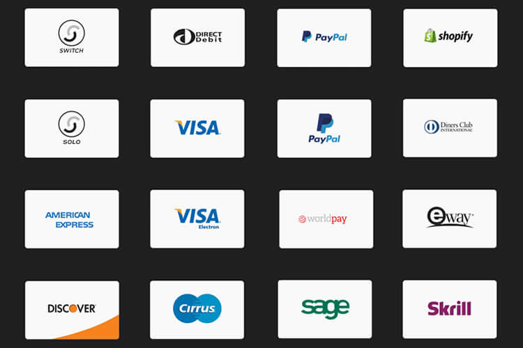 payment icons