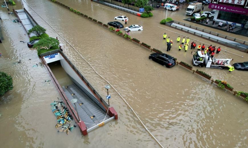 Nhiều người thiệt mạng, hàng ngàn người sơ tán vì lũ lụt ở Bắc Kinh
