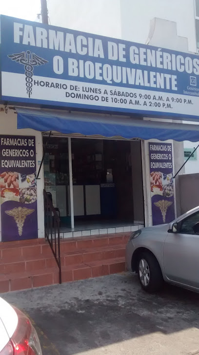Farmacia De Genéricos O Bioequivalente Av. San Fernando 357-A, Lomas De Circunvalación, 28010 Colima, Col. Mexico