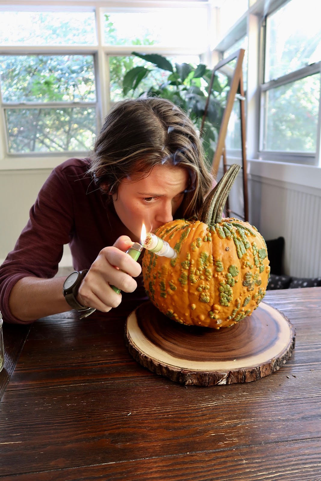 How to Make a Pumpkin Bong